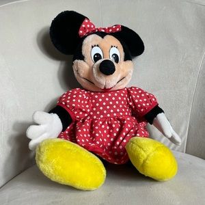 Vintage Disneyland Minnie Mouse Plush 20”